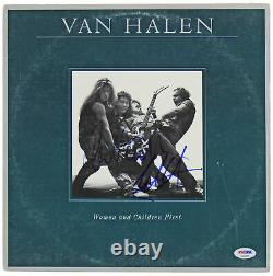 Eddie Van Halen & Alex Van Halen Signed Vinyl Record Lp Album Coa Psa/dna Proof
