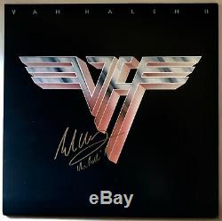 Eddie Van Halen Autographed V Halen II vinyl record album signed Beckett BAS coa