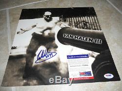 Eddie Van Halen III Signed Autographed LP Album Record Flat Poster PSA Certified