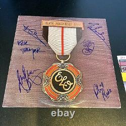 Electric Light Orchestra ELO (6) Signed Vintage LP Record Album JSA COA