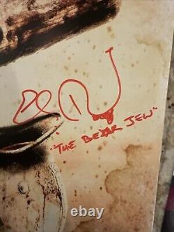 Eli Roth Signed Inglorious Bastards Album Lp Jsa Bear Jew