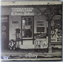 Elton John Signed Authentic Autographed Album Cover with Vinyl PSA/DNA #AB16204