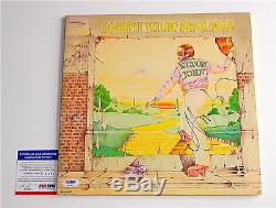 Elton John Signed Goodbye Yellow Brick Road Record Album Psa Coa P64287