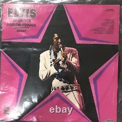 Elvis Presley autographed album Cover Comes W COA