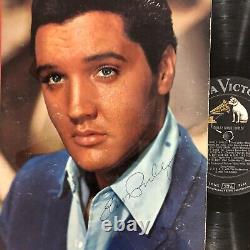 Elvis Presley signed & Framed Album Ready To Hang Up! COA
