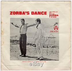 Elvis Presley signed autographed Zorba's Dance album! King of Rock! Epperson