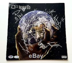 Eminem D-12 Autographed X6 Signed Record Album LP Proof ACOA