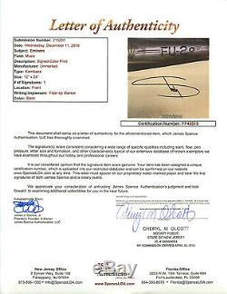 Eminem Signed 12x24 Kamikaze Album Art Lithograph Print JSA COA Vinyl SSLP20