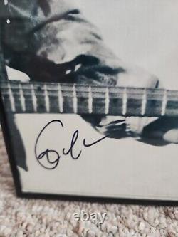 Eric Clapton Signed Slowhand Record Album Coa Sticker Only