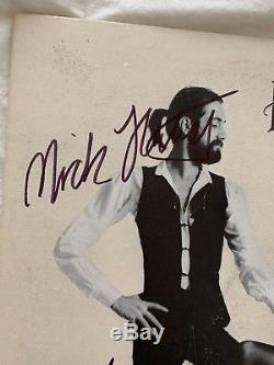 FLEETWOOD MAC SIGNED Rumours ALBUM Signed by Band Members