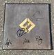 FOO FIGHTERS BAND SIGNED CONCRETE & GOLD VINYL ALBUM RECORD WithCOA x5 DAVE GROHL