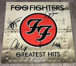 FOO FIGHTERS SIGNED GREATEST HITS ALBUM DAVE GROHL +4 withEXACT PROOF BECKETT BAS