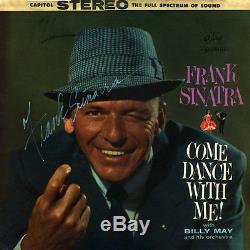 Frank Sinatra Signed Album Band Signed Tough One! 100% Guaranteed Coa Included