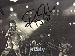 FREEDY MERCURY SIGNED ALBUM QUEEN COA INCLUDED 4 SIGNED 1977 LONDON SAN DIEGO