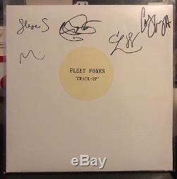 Fleet Foxes Cracked Up Signed Test Press Plus Album Vinyl Record LP + Extras