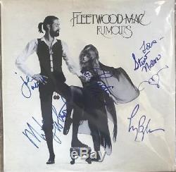 Fleetwood Mac- Record Album Signed by all 5 Band Members