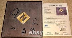 Foo Fighters Band Signed Concrete And Gold Album Vinyl Dave Grohl +4 Jsa
