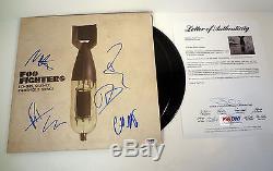 Foo Fighters Signed Echoes Silence Patience Grace Vinyl Record Album Psa/dna Coa