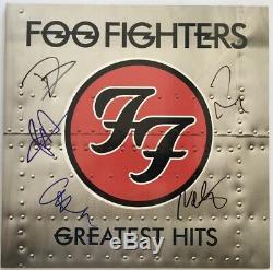 Foo Fighters signed album david grohl greatest hits group autographed all 5
