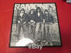 Framed Album Cover Autographed By The Ramones-Cover Only No Record