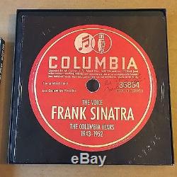 Frank Sinatra Autographed The Voice Columbia Years Box Set Three Cassettes Album