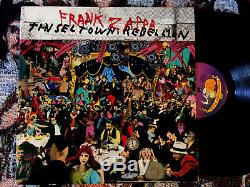 Frank Zappa Autograph He Signed Tinseltown Rebellion Easy Meat 1981 Double Album