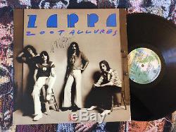 Frank Zappa Autograph He Signed Zoot Allures 1976 Mr Pinky Record Album