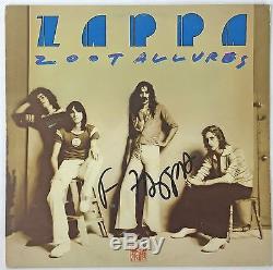 Frank Zappa Signed Autographed Zoot Allures Album LP Record JSA authentic