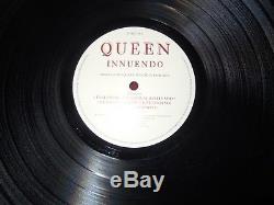 Freddie Mercury Queen Authentic Signed /Autographed 1991 Innuendo Album Cover