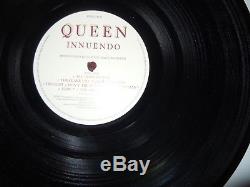 Freddie Mercury Queen Authentic Signed /Autographed 1991 Innuendo Album Cover