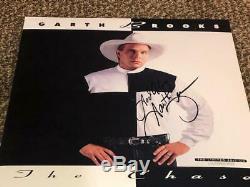 GARTH BROOKS Autographed Signed THE CHASE Record Album LP