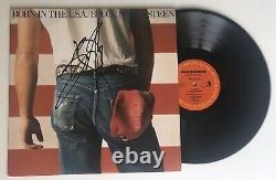 GEM! Bruce Springsteen SIGNED Born In The USA LP Vinyl Album with Record! JSA COA