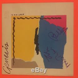 GENESIS ABACAB SIGNED AUTOGRAPH RECORD ALBUM x 3 COLLINS RUTHERFORD BANKS