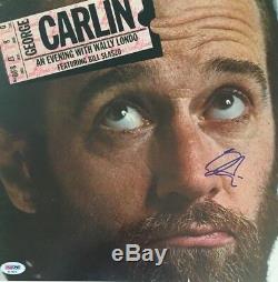 GEORGE CARLIN Autographed Signed AN EVENING WITH Vinyl Record Album PSA DNA CERT