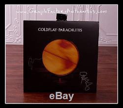GFA British Rock Band COLDPLAY Signed Parachutes Record Album AD2 PROOF COA
