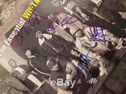 GFA The Essential x4 WU-TANG CLAN Signed Record Album PROOF COA