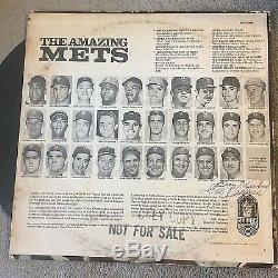 GIL HODGES AUTOGRAPHED The AMAZING METS 1969 BUDDAH RECORD PROMOTIONAL ALBUM