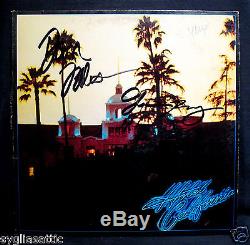 GLENN FREY & DON FELDER-Autographed HOTEL CALIFORNIA Album-THE EAGLES