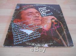 GREAT JOHNNY CASH GREATEST HITS VOL. 1 AUTOGRAPHED RECORD ALBUM! SIGNED COVER