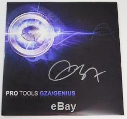GZA Genius WU TANG CLAN Signed Autograph Pro Tools Album Vinyl Record LP