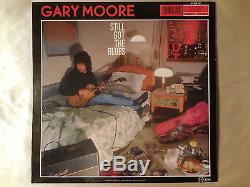 Gary Moore Personally Hand Signed/Autographed Record Album Cover