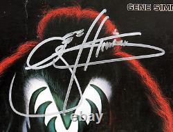 Gene Simmons KISS Authentic Signed Self Titled Album Cover JSA #AI58287
