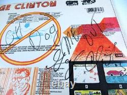George Clinton Signed Autographed Record Album You Shouldn't-Nuf Bit Fish BAS