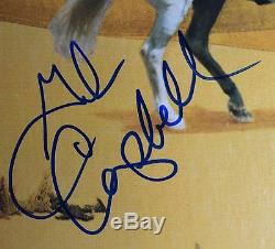 Glen Campbell autographed signed Rhinestone Cowboy Record Album w JSA/ Cert