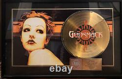 Godsmack Debut Album RIAA Gold Record Award & Autographed Letter Signed Sully