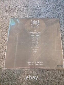 Gojira Band Autographed Signef Fortitude Vinyl Album Mega Monsters Tour