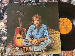 Gordon Lightfoot Autograph He Signed Sundown Carefree Highway 1973 Record Album