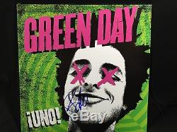Green Day Billie Joe Armstrong Signed Autographed Vinyl Album Record Uno Coa