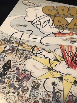 Green Day Signed Dookie Vinyl Album FULL BAND Autograph RARE Billie Tre Mike
