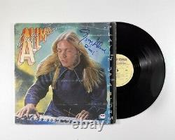 Gregg Allman Record Album LP Hand Signed Autographed PSA/DNA COA